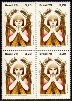 Brasil C 1129 Dia de Ação de Graças Quadra 1979 NNN