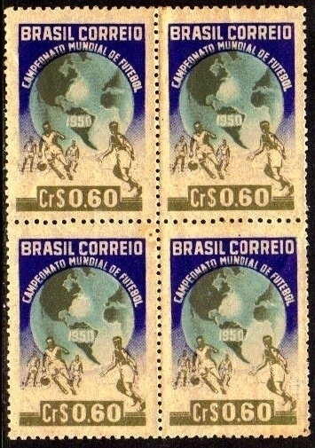 Brasil C 0253 Campeonato Mundial de Futebol Quadra NNN