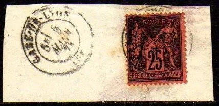 01074 França 91 Sage Sobre Fragmento U (i)