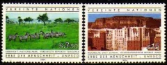 01120 Nações Unidas 041/42 Patrimônio Mundial Unesco Nnn