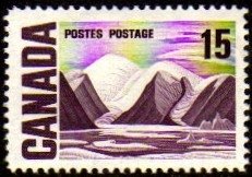 01220 Canada 385b Papel Fosforecente Ilha Bylot Nnn