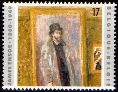 01349 Bélgica 2822 Pintor James Ensor Nnn