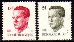 01523 Bélgica 2202/03 Rei Baudouin Nnn