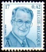 01525 Bélgica 2938 Rei Albert 2º Nnn