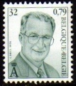 01527 Bélgica 2928 Rei Albert 2º Nnn