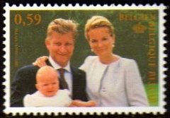 01614 Bélgica 3123 Família Real Nnn