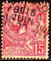 01935 Mônaco 15 Príncipe Albert I U