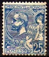 01936 Mônaco 25 Príncipe Albert I U (h)