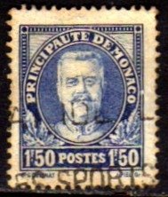 01942 Mônaco 118 Príncipe Luiz II U (g)