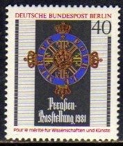 02836 Alemanha Berlin 609 Medalha Arte E Ciência Nnn
