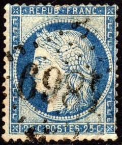 03147 França 60 A Ceres Cb. Cifra 1869 Jaunay-clan U