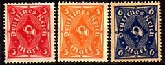 05634 Alemanha Reich 225 + 227/28 Corneta Nnn