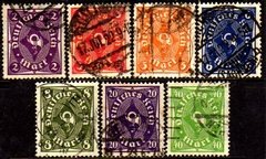 05657 Alemanha Reich 224/25 + 227/30 + 232 Corneta U