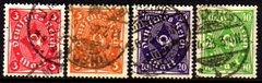 05669 Alemanha Reich 225+227+230+232 Corneta U