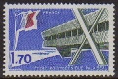 06354 França 1936 Escola Politécnica Bandeira Nnn