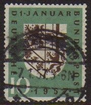 06740 Alemanha Ocidental 125 Reintegração de Sarre U