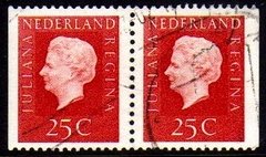 06887 Holanda 882b + 882c Rainha Juliana U