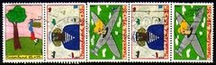 07266 Holanda 1298/300 Desenhos Infantis U