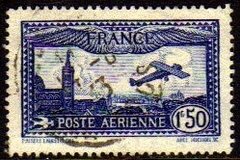 07793 França Aéreo 6 Avião Sobrevoando Marselha U (e)