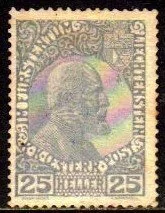 07864 Liechtenstein 03a Príncipe Jean II Papel Mate NN