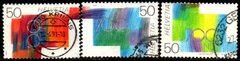 09176 Suiça 1368/69 + 1371 Cultura Região Linguistica U