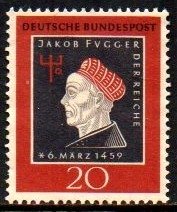 09924 Alemanha Ocidental 178 Pintura Jakob Fugger U