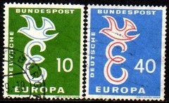 09943 Alemanha Ocidental 164/65 Tema Europa Logotipo U