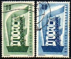 09961 Alemanha Ocidental 117/18 Tema Europa Logotipo Torre U