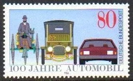 10081 Alemanha Ocidental 1100 Automóvel Transporte NNN