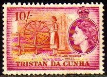 10204 Tristan Da Cunha 27 Roda Denteação inferior Irregular Nnn
