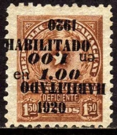 10657 Paraguai 221 Com Sobrecarga Dupla E Invertida N