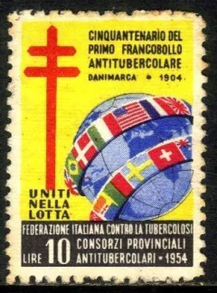 11343 Etiquetas Propaganda Anti-tuberculose Diversas - Loja de Selos