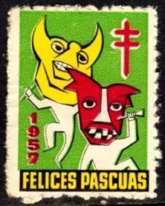 11346 Etiquetas Propaganda Anti-tuberculose Diversas - loja online