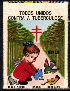 11355 Etiquetas Propaganda Anti-tuberculose Diversas - comprar online