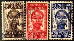 11889 Portugal 572/74 Exposição Colonial Nativa U