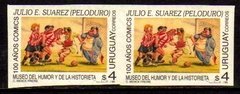 12200 Uruguai 1597 Quadrinhos Par Sem Denteação Nnn
