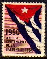 12207 Cuba Cinderela 1950 Bandeira Nacional N
