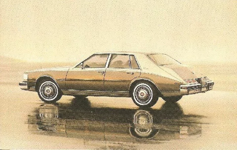 16534 Cartão Postal Carro Cadillac 1982 N