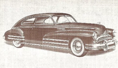 16562 Cartão Postal Carro Buick Special 1948 N