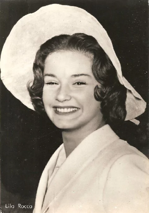 16632 Cartão Postal Antigo Lila Rocco