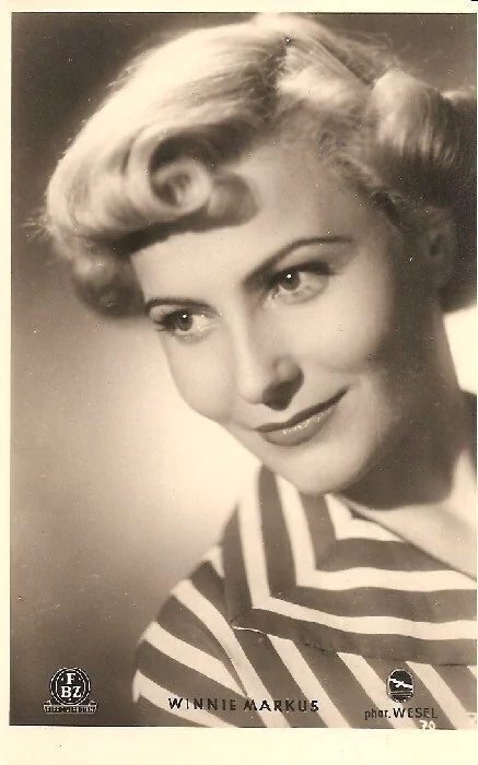 16773 Cartão Postal Antigo Winnie Markus