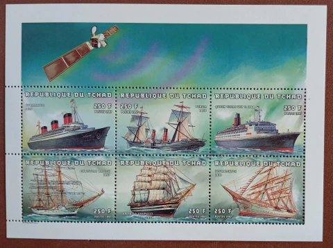 20951 Chad 1594/99KB Mini Folha Embarcações NN - comprar online