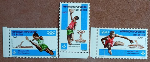 20588 Benin Série 50/52 Olimpiadas Montreal 76 NN - comprar online