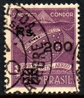 Brasil K 13 Condor Bandeira Com Sobrecarga U