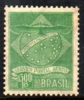 Brasil K 04 D1 Condor Bandeira Sem Legenda Nn