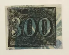 Brasil Nº 17 Numeral vertical 300 réis U.