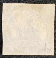 Brasil telégrafo (T-10) 1000 réis azul NN - comprar online