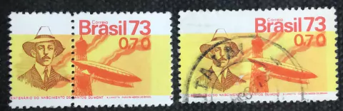 Brasil variedade C-793 Santos Dumont com denteação deslocada NN