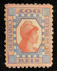 Brasil (79A) Tintureiro azul e vermelho DT. 11 a 11,5 NN