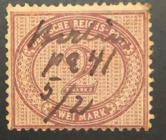 11678 Alemanha Reich 43/43a Numeral U - comprar online